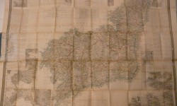 Mapa atlas Coello CORUÑA 1855 - 110 x80 cm