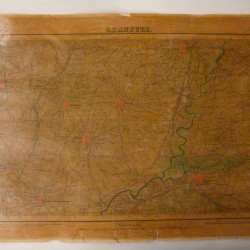 MAPA ARANJUEZ TELA 100 €