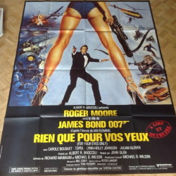 cartel original cine james bond 160 cm x120 cm