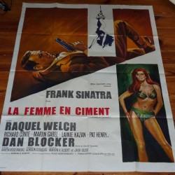 cartel cine original 160 cm x 120 cm  1965 - la femme